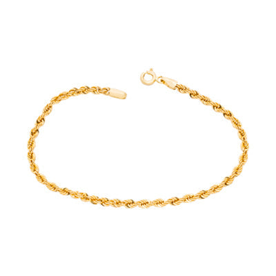 Pulsera Torsal Maciza Dama 3.5 mm 14 K