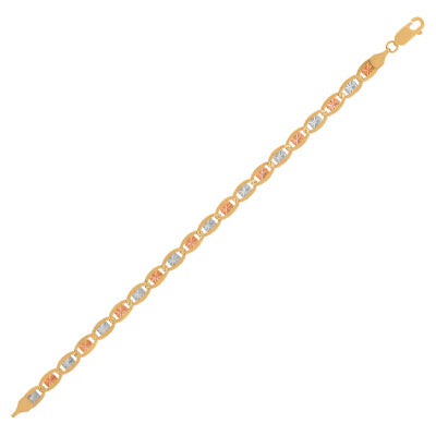 Pulsera Tipo Valentina Dama 3.8 mm 14 K