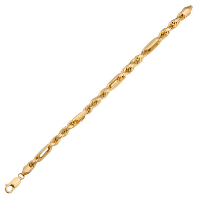 Pulsera Torsal Hueca DSKY 4.2 mm 14 K